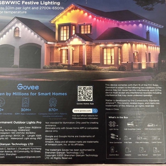 Govee Permanent Outdoor Lights Pro - Picture 6 of 6